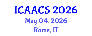 International Conference on Agriculture, Agronomy and Crop Sciences (ICAACS) May 04, 2026 - Rome, Italy