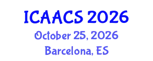 International Conference on Agriculture, Agronomy and Crop Sciences (ICAACS) October 25, 2026 - Barcelona, Spain