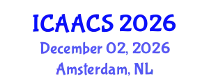 International Conference on Agriculture, Agronomy and Crop Sciences (ICAACS) December 02, 2026 - Amsterdam, Netherlands
