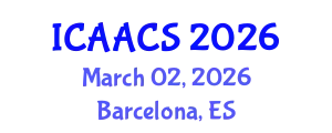 International Conference on Agriculture, Agronomy and Crop Sciences (ICAACS) March 02, 2026 - Barcelona, Spain