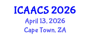 International Conference on Agriculture, Agronomy and Crop Sciences (ICAACS) April 13, 2026 - Cape Town, South Africa