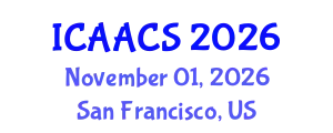 International Conference on Agriculture, Agronomy and Crop Sciences (ICAACS) November 01, 2026 - San Francisco, United States