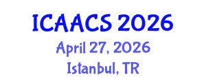 International Conference on Agriculture, Agronomy and Crop Sciences (ICAACS) April 27, 2026 - Istanbul, Turkey