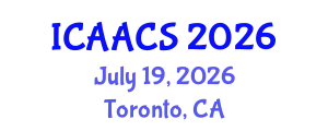 International Conference on Agriculture, Agronomy and Crop Sciences (ICAACS) July 19, 2026 - Toronto, Canada