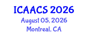International Conference on Agriculture, Agronomy and Crop Sciences (ICAACS) August 05, 2026 - Montreal, Canada