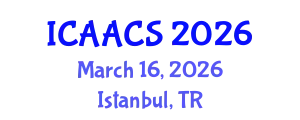International Conference on Agriculture, Agronomy and Crop Sciences (ICAACS) March 16, 2026 - Istanbul, Turkey