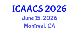International Conference on Agriculture, Agronomy and Crop Sciences (ICAACS) June 15, 2026 - Montreal, Canada