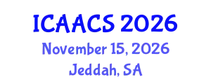 International Conference on Agriculture, Agronomy and Crop Sciences (ICAACS) November 15, 2026 - Jeddah, Saudi Arabia