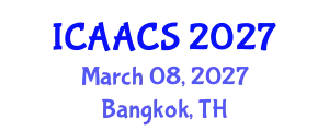International Conference on Agriculture, Agronomy and Crop Sciences (ICAACS) March 08, 2027 - Bangkok, Thailand