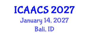 International Conference on Agriculture, Agronomy and Crop Sciences (ICAACS) January 14, 2027 - Bali, Indonesia