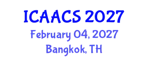 International Conference on Agriculture, Agronomy and Crop Sciences (ICAACS) February 04, 2027 - Bangkok, Thailand