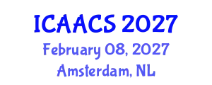 International Conference on Agriculture, Agronomy and Crop Sciences (ICAACS) February 08, 2027 - Amsterdam, Netherlands