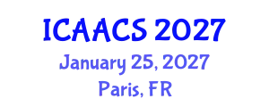 International Conference on Agriculture, Agronomy and Crop Sciences (ICAACS) January 25, 2027 - Paris, France