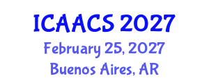 International Conference on Agriculture, Agronomy and Crop Sciences (ICAACS) February 25, 2027 - Buenos Aires, Argentina
