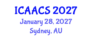 International Conference on Agriculture, Agronomy and Crop Sciences (ICAACS) January 28, 2027 - Sydney, Australia