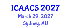 International Conference on Agriculture, Agronomy and Crop Sciences (ICAACS) March 29, 2027 - Sydney, Australia