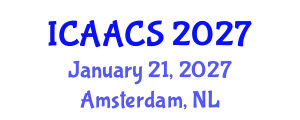 International Conference on Agriculture, Agronomy and Crop Sciences (ICAACS) January 21, 2027 - Amsterdam, Netherlands