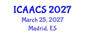 International Conference on Agriculture, Agronomy and Crop Sciences (ICAACS) March 25, 2027 - Madrid, Spain