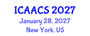 International Conference on Agriculture, Agronomy and Crop Sciences (ICAACS) January 28, 2027 - New York, United States