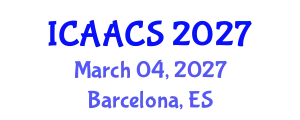International Conference on Agriculture, Agronomy and Crop Sciences (ICAACS) March 04, 2027 - Barcelona, Spain