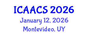 International Conference on Agriculture, Agronomy and Crop Sciences (ICAACS) January 12, 2026 - Montevideo, Uruguay