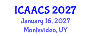 International Conference on Agriculture, Agronomy and Crop Sciences (ICAACS) January 16, 2027 - Montevideo, Uruguay