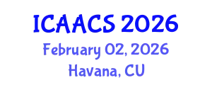 International Conference on Agriculture, Agronomy and Crop Sciences (ICAACS) February 02, 2026 - Havana, Cuba