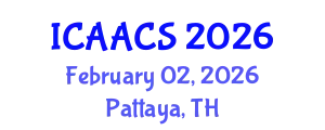 International Conference on Agriculture, Agronomy and Crop Sciences (ICAACS) February 02, 2026 - Pattaya, Thailand
