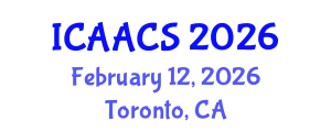 International Conference on Agriculture, Agronomy and Crop Sciences (ICAACS) February 12, 2026 - Toronto, Canada