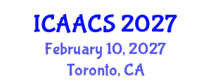 International Conference on Agriculture, Agronomy and Crop Sciences (ICAACS) February 10, 2027 - Toronto, Canada