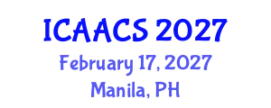 International Conference on Agriculture, Agronomy and Crop Sciences (ICAACS) February 17, 2027 - Manila, Philippines