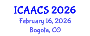 International Conference on Agriculture, Agronomy and Crop Sciences (ICAACS) February 16, 2026 - Bogota, Colombia