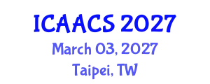 International Conference on Agriculture, Agronomy and Crop Sciences (ICAACS) March 03, 2027 - Taipei, Taiwan