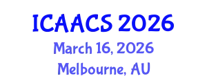 International Conference on Agriculture, Agronomy and Crop Sciences (ICAACS) March 16, 2026 - Melbourne, Australia
