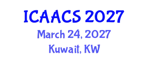 International Conference on Agriculture, Agronomy and Crop Sciences (ICAACS) March 24, 2027 - Kuwait, Kuwait