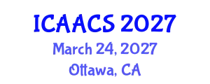 International Conference on Agriculture, Agronomy and Crop Sciences (ICAACS) March 24, 2027 - Ottawa, Canada