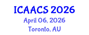 International Conference on Agriculture, Agronomy and Crop Sciences (ICAACS) April 06, 2026 - Toronto, Australia