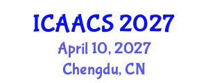 International Conference on Agriculture, Agronomy and Crop Sciences (ICAACS) April 10, 2027 - Chengdu, China