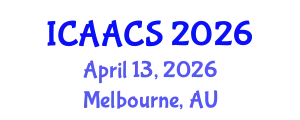 International Conference on Agriculture, Agronomy and Crop Sciences (ICAACS) April 13, 2026 - Melbourne, Australia