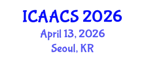 International Conference on Agriculture, Agronomy and Crop Sciences (ICAACS) April 13, 2026 - Seoul, Republic of Korea