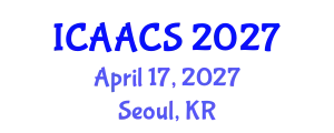 International Conference on Agriculture, Agronomy and Crop Sciences (ICAACS) April 17, 2027 - Seoul, Republic of Korea