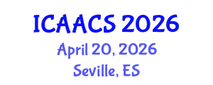 International Conference on Agriculture, Agronomy and Crop Sciences (ICAACS) April 20, 2026 - Seville, Spain