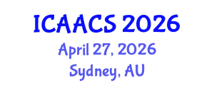 International Conference on Agriculture, Agronomy and Crop Sciences (ICAACS) April 27, 2026 - Sydney, Australia