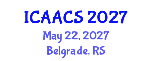 International Conference on Agriculture, Agronomy and Crop Sciences (ICAACS) May 22, 2027 - Belgrade, Serbia