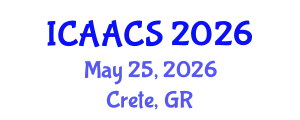 International Conference on Agriculture, Agronomy and Crop Sciences (ICAACS) May 25, 2026 - Crete, Greece