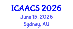 International Conference on Agriculture, Agronomy and Crop Sciences (ICAACS) June 15, 2026 - Sydney, Australia