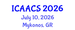 International Conference on Agriculture, Agronomy and Crop Sciences (ICAACS) July 10, 2026 - Mykonos, Greece