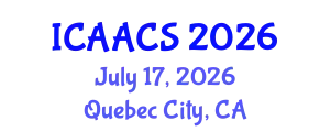 International Conference on Agriculture, Agronomy and Crop Sciences (ICAACS) July 17, 2026 - Quebec City, Canada