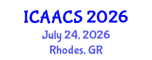International Conference on Agriculture, Agronomy and Crop Sciences (ICAACS) July 24, 2026 - Rhodes, Greece