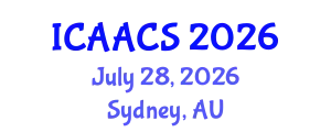 International Conference on Agriculture, Agronomy and Crop Sciences (ICAACS) July 28, 2026 - Sydney, Australia